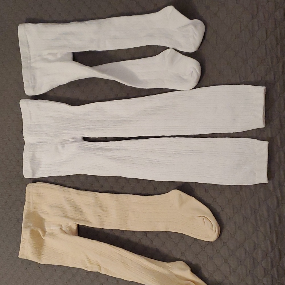 Lot of Little Stocking Co. 1-2 Y Tights